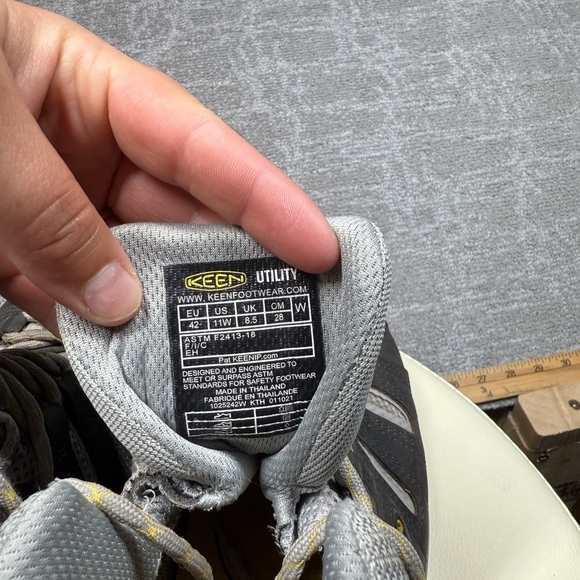 Keen Utility Flint II Womens Steel Toe Lace Up Work Boots Size 11W - Picture 9 of 9